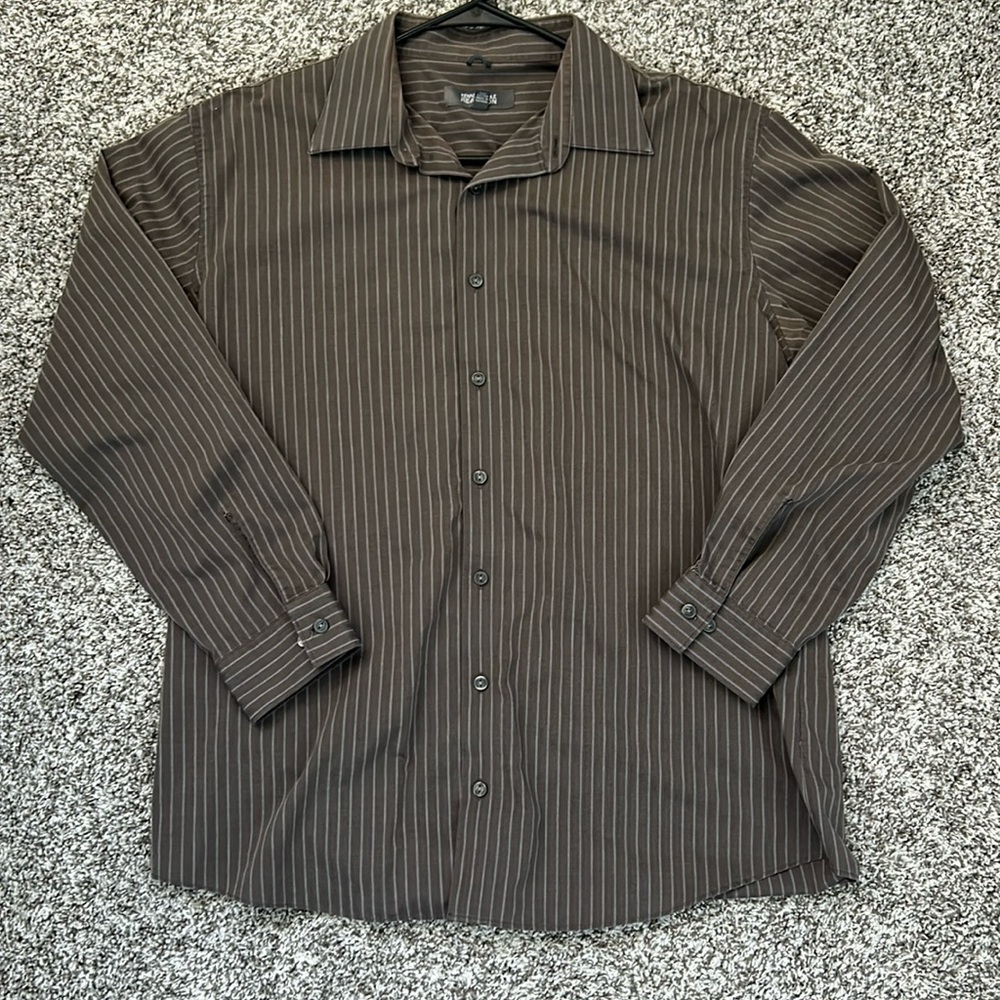 Men’s Kenneth Cole Reaction Dress Shirt Sz L
